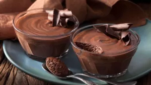 mousse de chocolate