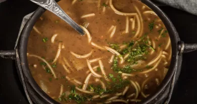 Receita De Sopa De Macarrão Com Feijão