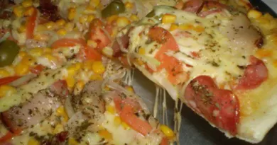 Receita Fácil De Pizza De Liquidificador